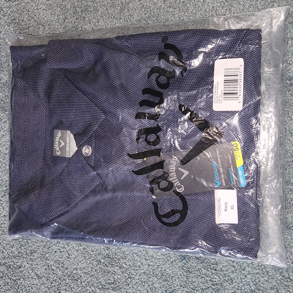 NWT Callaway golf shirt sz XL
